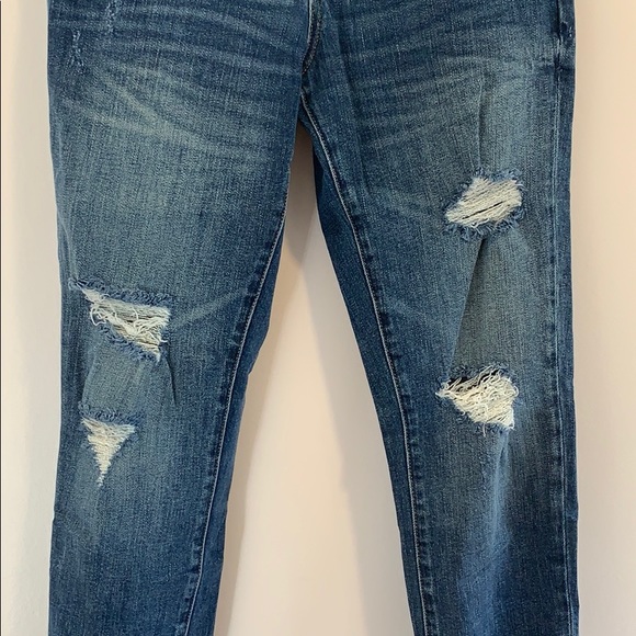 COPY - SOUTH MOON UNDER Cropped Girlfriend Jeans - Picture 6 of 15